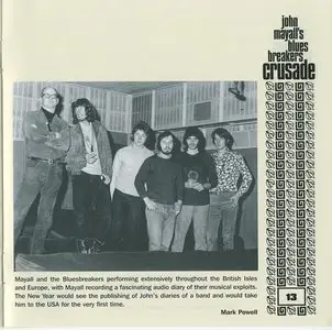 John Mayall & The Bluesbreakers - Crusade (+10) [SHM-CD Japan] (2008) "Reload"