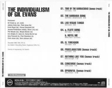 Gil Evans - The Individualism Of Gil Evans (1963) [Remastered 2003]