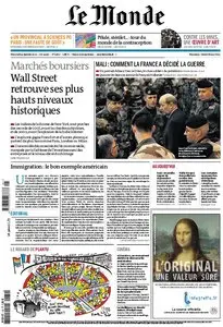 Le Monde du Mercredi 30 Janvier 2013