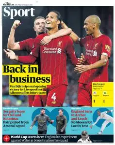 The Guardian Sport - August 10, 2019