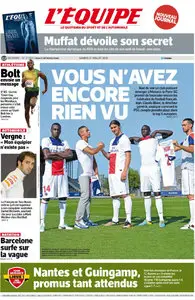 L'Equipe - Samedi 27 Juillet 2013