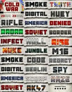 GraphicRiver - Cold War Layer Styles 28886019