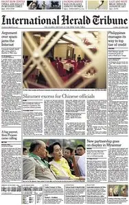 International Herald Tribune Asia from Thursday, 28. March 2013