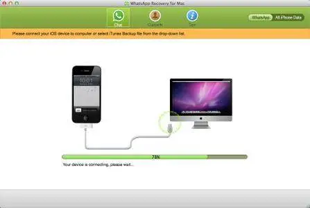 Tenorshare WhatsApp Recovery 1.3.0.1 Mac OS X