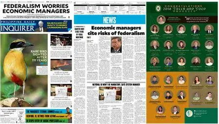 Philippine Daily Inquirer – August 09, 2018