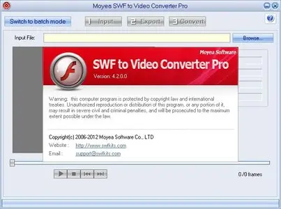 Moyea SWF to Video Converter Pro 4.2.0.0
