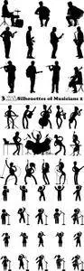 Vectors - Silhouettes of Musicians 2