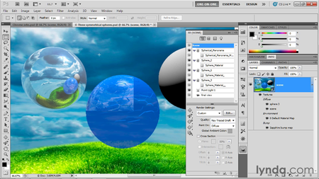 Photoshop CS5 Extended One-on-One: 3D Fundamentals [repost]