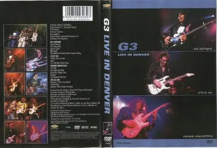 G3 - Live In Denver (2003) (Joe Satriani - Steve Vai - Yngwie Malmsteen)