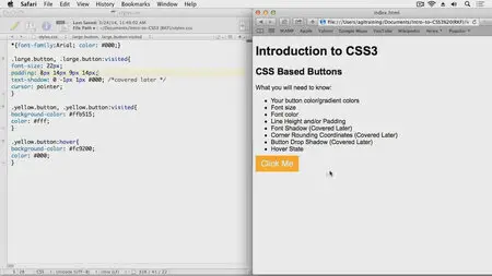 LearnNowOnline - CSS3 for Designers, Part 2: Color, Buttons, Border