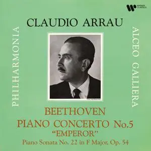 Claudio Arrau - Beethoven- Piano Concerto No. 5, Op. 73 "Emperor" & Piano Sonata No. 22, Op. 54 (2023) [24/192]