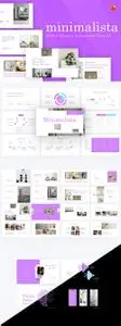 Minimalista Modern Minimalist PowerPoint Template