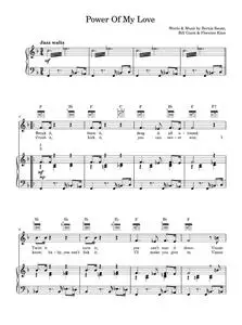 Power Of My Love - Elvis Presley (Piano-Vocal-Guitar (Piano Accompaniment))