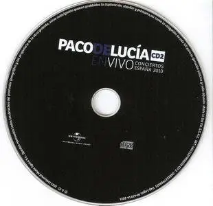 Paco de Lucia - En Vivo Conciertos Espana 2010 (2011) {2CD with DVD5 PAL - Universal Music Spain}