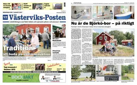 Västerviks-Posten – 07 augusti 2017