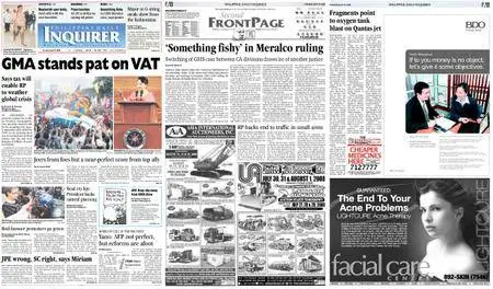 Philippine Daily Inquirer – July 29, 2008