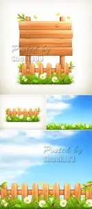 Summer Backgrounds Vector
