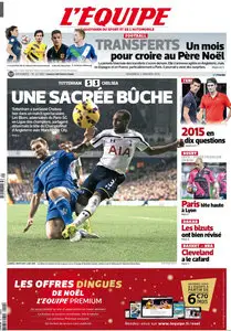 L'Equipe Vendredi 02 Janvier 2015