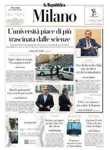 la Repubblica Milano - 20 Ottobre 2021