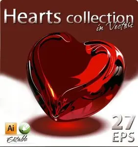 Hearts Collection in Vector