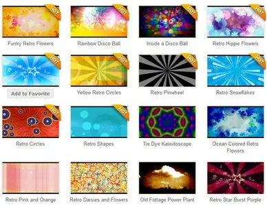 Motion Backgrounds - Retro