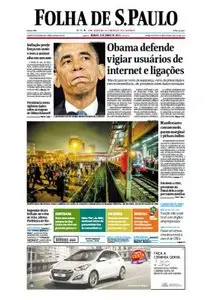  Jornal Folha de São Paulo - 8 de junho de 2013 - Sábado