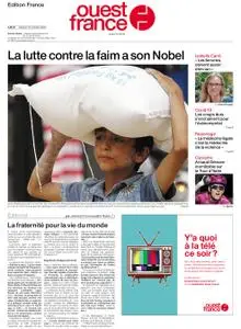 Ouest-France Édition France – 10 octobre 2020