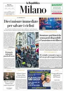 la Repubblica Milano - 24 Ottobre 2023