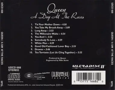 Queen - A Day At The Races (1976) [MFSL, UDCD 668]
