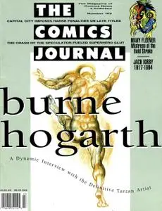 Comics Journal 166 1994-02 Burne Hogarth, Mary Fleener