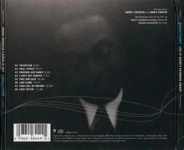 James Carter - Live At Baker's Keyboard Lounge (2001) {Warner}