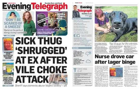 Evening Telegraph Late Edition – September 22, 2021