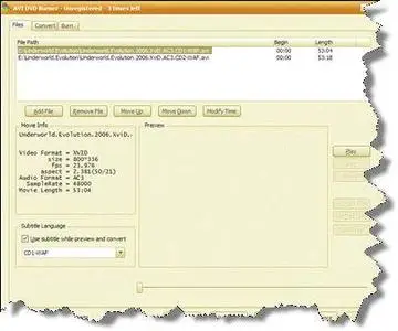 CooolSoft AVI DVD Burner 2008 4.00