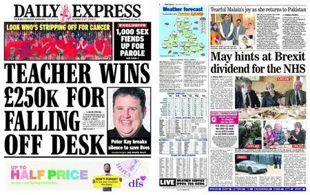 Daily Express – March 30, 2018