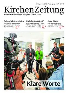 KirchenZeitung für das Bistum Aachen – 18. September 2022