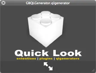 Quick Look generators - 10.5 + 10.6 [mac osX]
