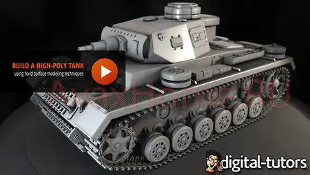 Digital-Tutors - Modeling a High-Resolution Tank in 3ds Max