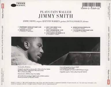 Jimmy Smith - Plays Fats Waller (1962) {RVG Edition 2008}