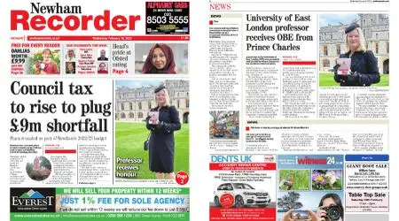 Newham Recorder – February 16, 2022