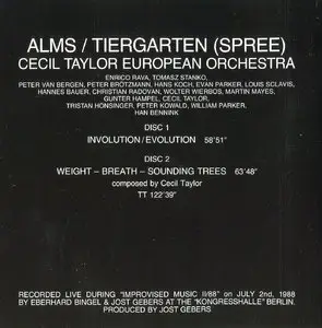Cecil Taylor European Orchestra - Alms/Tiergarten (Spree) (1989)