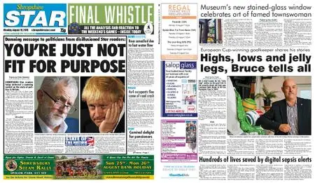 Shropshire Star Shrewsbury Edition – August 19, 2019
