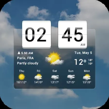 Sense Flip Clock & Weather v8.99.8
