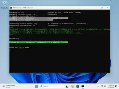 tiny11 Core 25H2 Build 26200.8246 Multilingual Preactivated