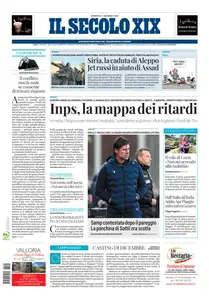 Il Secolo XIX Imperia - 1 Dicembre 2024