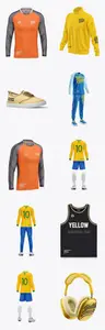 10 Apparel Mockup Bundle 20 by Yellowimages