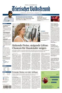 Trierischer Volksfreund - Zeitung für Bitburg-Prüm  - 22 November 2024