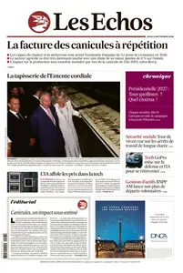 Les Echos du Jeudi 3 Septembre 2026