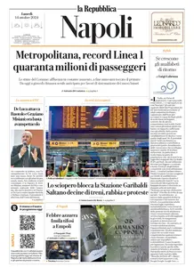 la Repubblica Napoli - 14 Ottobre 2024