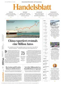 Handelsblatt - 15 Juli 2026