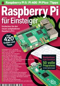 Raspberry Pi Das essentielle Handbuch - August 2024